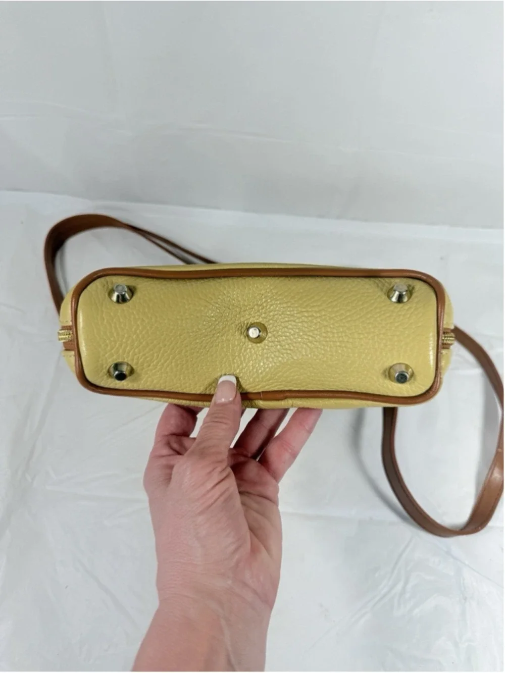 Valentina Italian Leather messenger crossbody Made in Italy